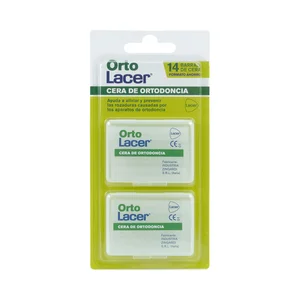 LACER Cajas con cera para ortodoncia LACER Orto 14 barras.