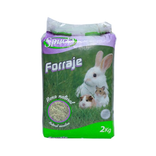 SPUCKY Forraje Heno natural 2 kg.