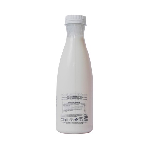 PASTORET Kéfir bebible natural, de sabor suave y baja acidez 550 ml.