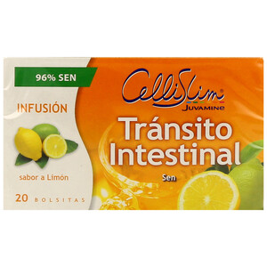 CELLISLIM Infusión sabor a limón para el tránsito intestinal CELLISLIM 20 uds.