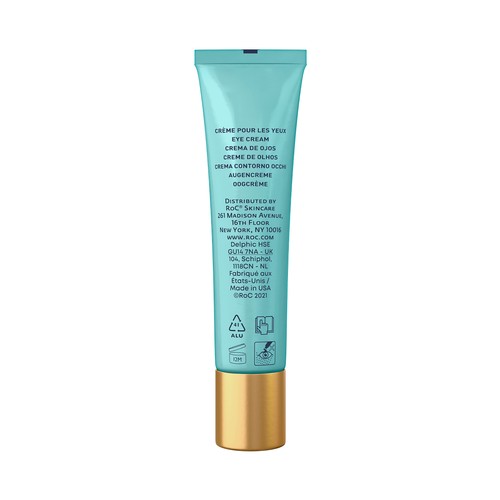 ROC Contorno de ojos hidratante con péptidos y ácido Hialurónico ROC Multi correxion 15 ml.