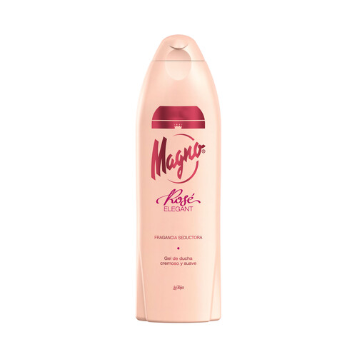 MAGNO Gel cremoso y suave para baño o ducha, con una elegante fragancia seductora MAGNO Rosé elegant 550 ml.