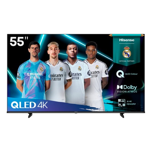 Televisión de 139,7 cm (55") QLED HISENSE 55E7Q,4K, Ultra HD,SMART TV , 3 HDMI, 2 USB, 60 Hz