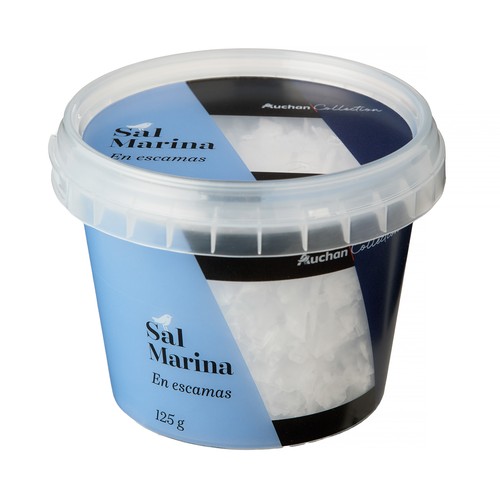 PRODUCTO ALCAMPO Collection Sal marina en escamas 125 g.