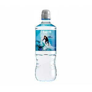 CABREIROA Agua mineral con tapón sport, 75 cl.