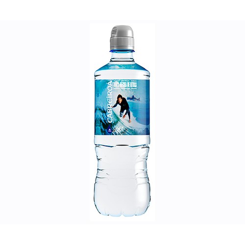 CABREIROA Agua mineral con tapón sport,  75 cl.