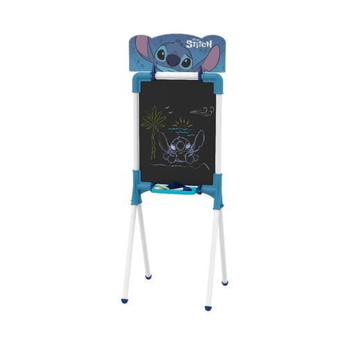 Mini Pizarra reversible +2 Años, Disney STITCH