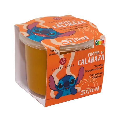 SANTA TERESA Stitch Crema de calabaza con aceite de oliva virgen extra 280 g.