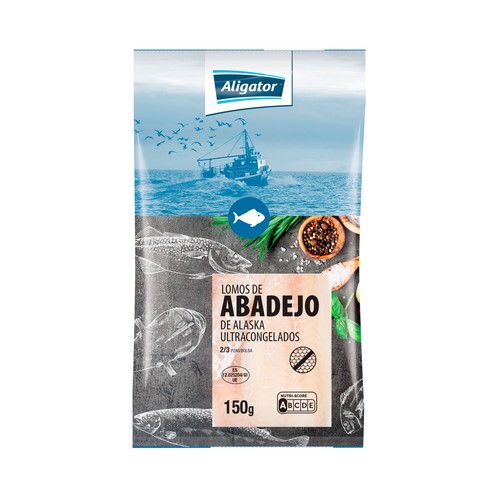 ALIGATOR Lomos de abadejo sin piel 2/3 150 g.