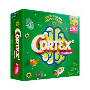 Imagen de Juego de mesa infantil de agilidad visual y multiprueba Cortex² Chllanenge Kids, de 2 a 6 jugadores, ASMODEE.