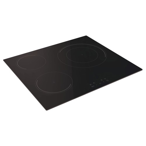 Placa inducción CANDY CI633CBB 3 zonas de cocción, ancho fuego grande 28cm, potencia: 7200w, programable, 9 niveles de potencia por zona, A: 59cm.