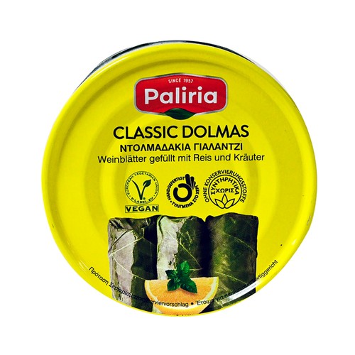 PALIRIA Dolmadakia con arroz 280g 