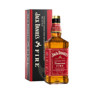Imagen de  JACK DANIEL'S Fire Tennessee Whiskey con un toque de canela de Ceylna y un acabado picante 70 cl.