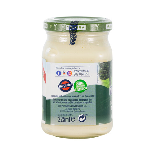 YBARRA Mayonesa 100% aceite de oliva YBARRA 225 ml.