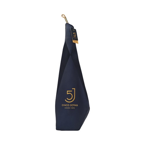 5J Jamón de bellota ibérico (100% raza ibérica) pieza de 7 a 8 kilos (peso aproximado).