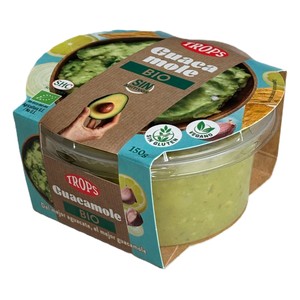 Imagen de TROPS Guacamole ecológico sin aditivios 150 g.