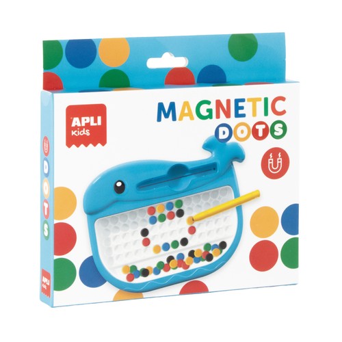 Set de mini imanes, diseño ballena. APLI KIDS