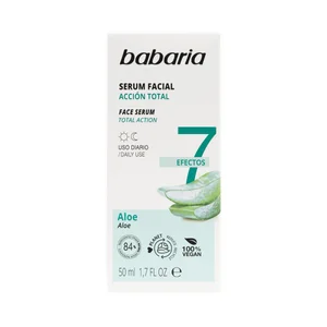 BABARIA Sérum facial de uso diario con aloe vera y acción total BABARIA Acción total 50 ml.