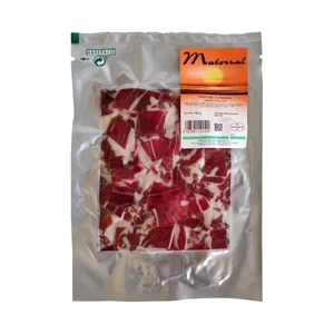 MATORRAL Virutas curadas de jamón y paleta (50% cerdo blanco, 50% cerdo ibérico) MATORRAL 150 g.