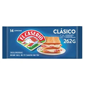 EL CASERÍO Queso en lonchas 14 uds EL CASERÍO 262 g.