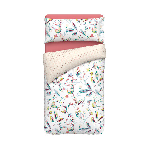 Juego de funda nórdica para cama de 100% algodón 144 hilos