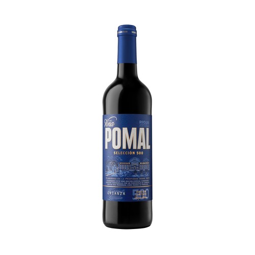 VIÑA POMAL Selección 500 Vino tinto crianza con D.O. Ca. Rioja botella 75 cl.