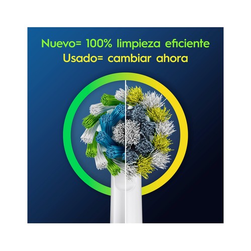 ORAL-B Pro cross action Recambios para cepillo eléctrico 6 uds.
