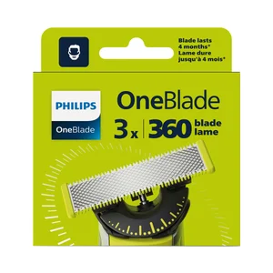 PHILIPS Oneblade 360 Cuchillas de afetiar 3 uds.