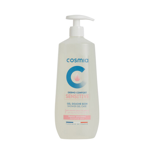 COSMIA Gel para baño o ducha, especial pieles sensibles COSMIA Dermo confort sensitive 750 ml.