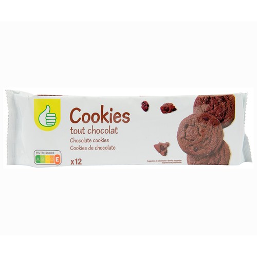 PRODUCTO ALCAMPO Cookies de pepitas de chocolate 200 g.