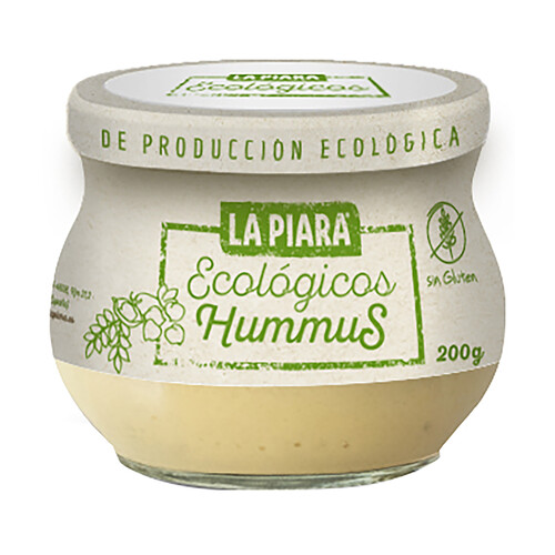 LA PIARA Hummus ecológico LA PIARA 200 g.