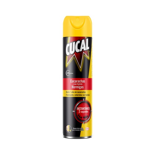 Insecticida aerosol rastreros CUCAL 400 ml.