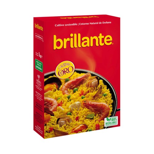 Imagen de Arroz largo vaporizado BRILLANTE paquete de 1 kg.