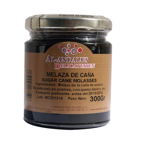 Miel de caña AL ANDALUS 300 g.