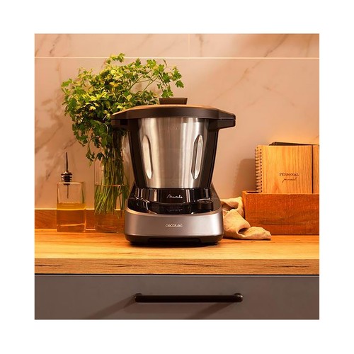 Robot de cocina CECOTEC mambo 11090, WiFi, APP, 37 funciones, báscula, jarra acero inox.