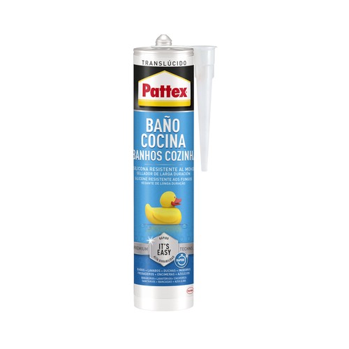 Reparador baños y cocinas transparente 280 ml, PATTEX.