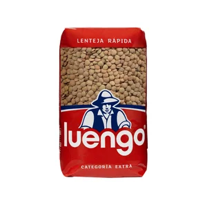 LUENGO Lenteja de cocción  rápida en paquete 1 kg.