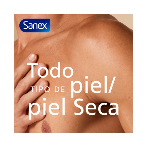 SANEX Cuidado experto aceite Gel hidratante para ducha o baño, para pieles secas 600 ml.