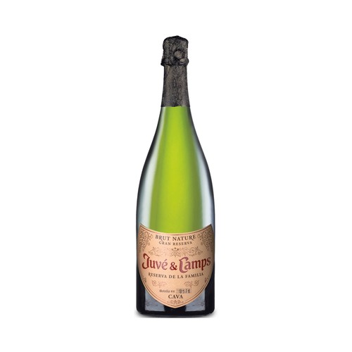 JUVÉ & CAMPS Cava brut nature gran reserva con D.O Cava Magnum 1.5 l.