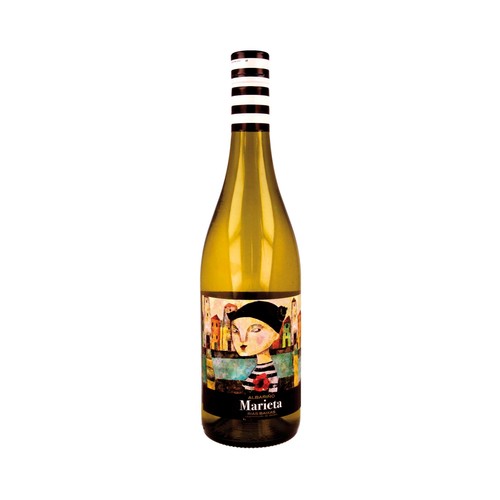 MARIETA Vino blanco con D.O. Rías Baixas botella 75 cl.
