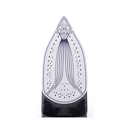 Plancha de vapor inalámbrica QILIVE Q.5525, suela cerámica, potencia 2200W.