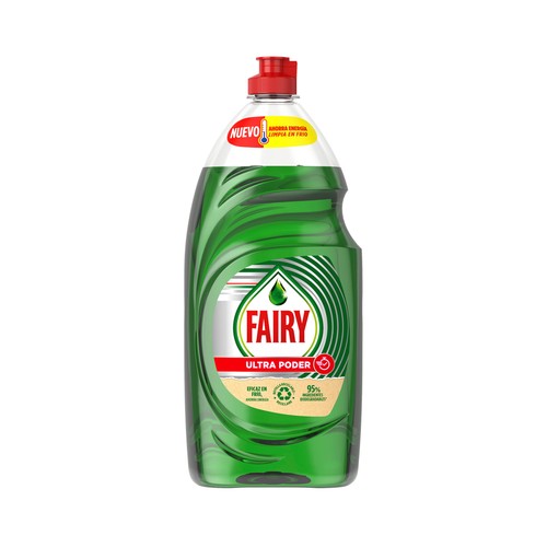 FAIRY Ultra poder Lavavajillas a mano 780 + 120 ml.
