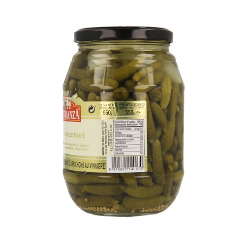 Pepinillos Gran Gourmet MAESTRANZA 550 g