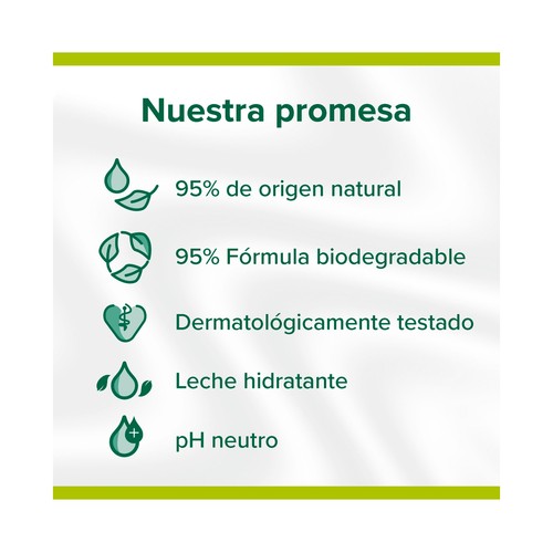 PALMOLIVE Gel de baño o ducha con textura crema, especial pieles sensibles Suave & sensible 900 ml.