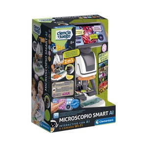 Imagen de Microscopio Digital Con Wi-Fi Smart AI +8 Años, Ciencia y Juego CLEMENTONI