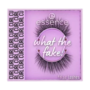 ESSENCE What the fake! 02 Dramatic curl Pestañas postizas reutilizables.
