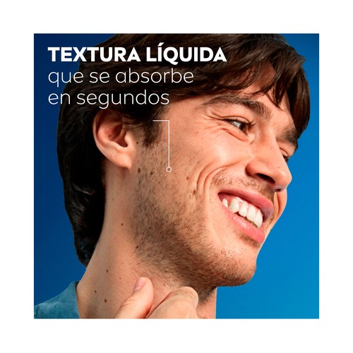 NIVEA Men hydrocare Líquido facial hidratante con ácido Hialurónico, vitaminas y glicerina 100ml.