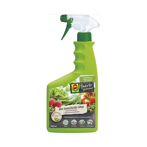 Bio Insecticida para hortícolas y plantas aromáticas COMPO botella 750ml.