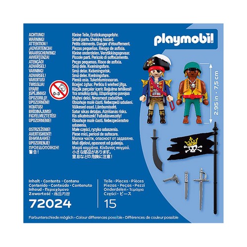 PLAY MOBIL. 72024 Duo Pack Piratas