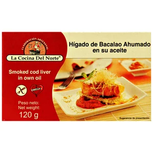 SOF Hígado de bacalao ahumado SOF 121 gramos